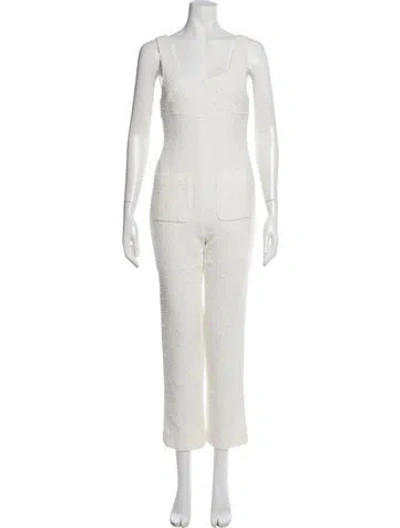 Pre-owned Chanel 2023 Coco Beach Jumpsuit In Neutral
