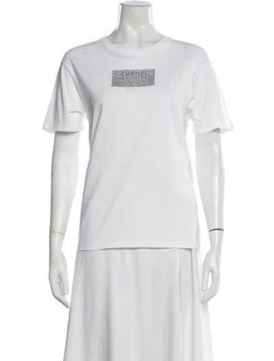 Pre-owned Chanel 2023 Coco Croisiere Miami T-shirt In White