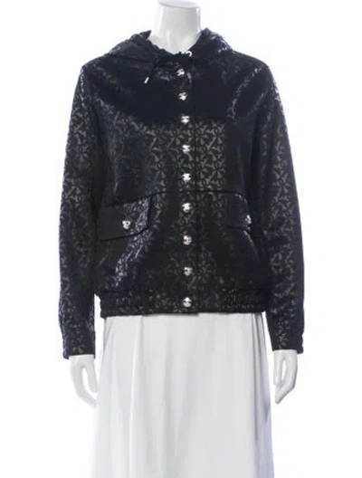 Pre-owned Chanel 2023 Coco Neige Jacket In Black