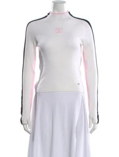 Pre-owned Chanel 2023 Coco Neige Sweater In Neutral