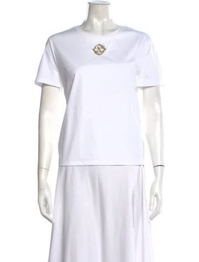 Pre-owned Chanel 2023 Crew Neck T-shirt In Neutral