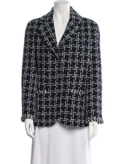 Pre-owned Chanel 2023 Fantasy Tweed Blazer In Multi