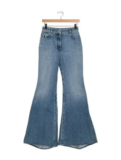 Pre-owned Chanel 2023 Flared Jeans In Blue