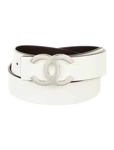 Pre-owned Chanel 2023 Interlocking Cc Logo Belt In Multi