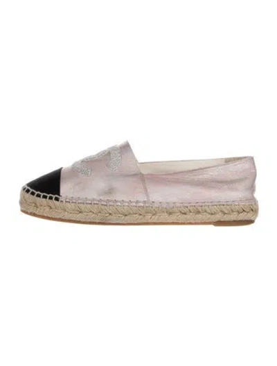 Pre-owned Chanel 2023 Interlocking Cc Logo Espadrilles