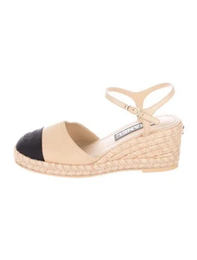 Pre-owned Chanel 2023 Interlocking Cc Logo Slingback Pumps