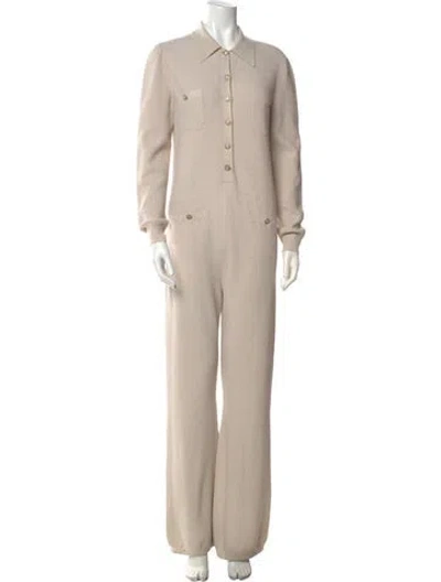 Pre-owned Chanel 2023 Jumpsuit W/ Tags In Neutral