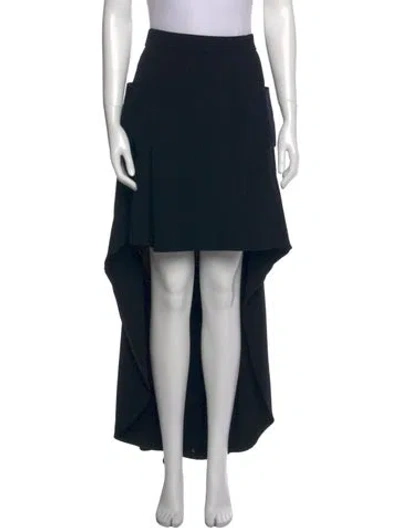 Pre-owned Chanel 2023 Long Skirt In Black