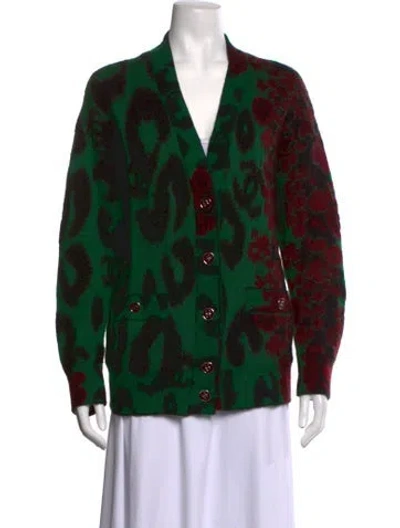 Pre-owned Chanel 2023 Metiers D'art Collection Sweater In Green