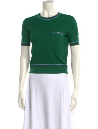 Pre-owned Chanel 2023 Métiers D'art Paris-dakar Sweater In Green