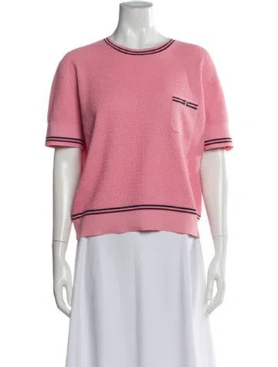 Pre-owned Chanel 2023 Métiers D'art Paris-dakar Sweater In Pink