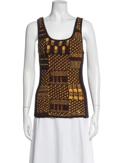 Pre-owned Chanel 2023 Métiers D'art Paris-dakar Top W/ Tags In Multicolor