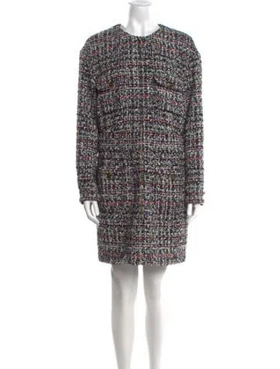 Pre-owned Chanel 2023 Mini Dress In Black