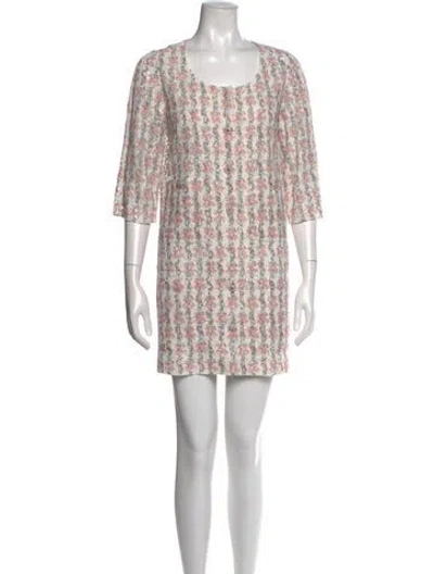 Pre-owned Chanel 2023 Mini Dress In Multi