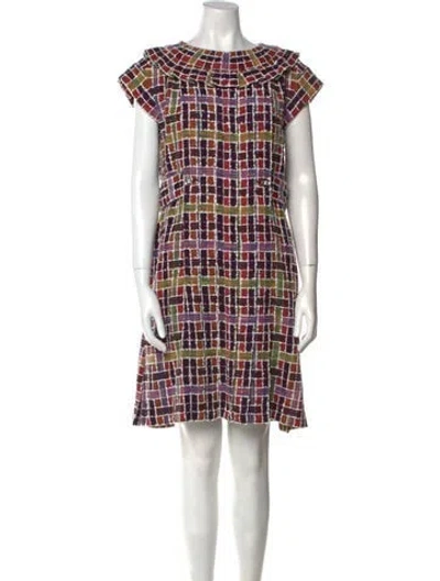 Pre-owned Chanel 2023 Mini Dress In Red