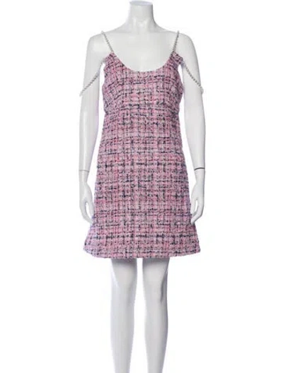 Pre-owned Chanel 2023 Mini Dress W/ Tags In Pink