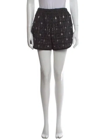 Pre-owned Chanel 2023 Mini Shorts In Black