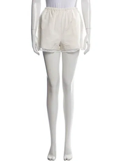 Pre-owned Chanel 2023 Mini Shorts In Neutrals