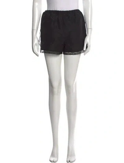 Pre-owned Chanel 2023 Mini Shorts W/ Tags In Black