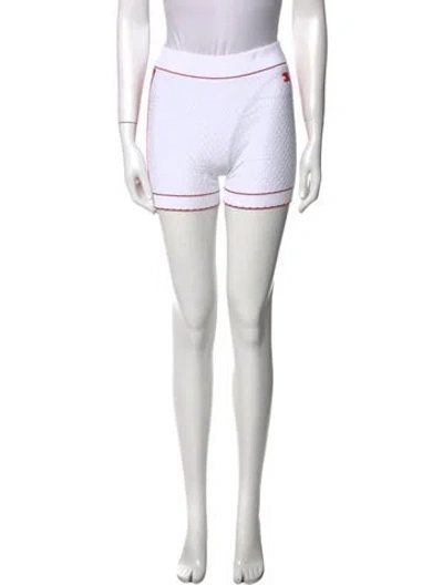 Pre-owned Chanel 2023 Mini Shorts In White