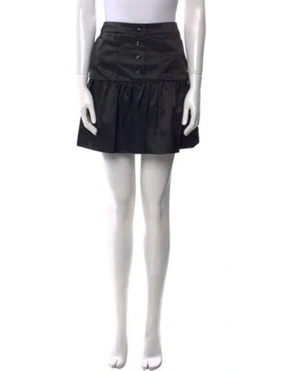 Pre-owned Chanel 2023 Mini Skirt In Black