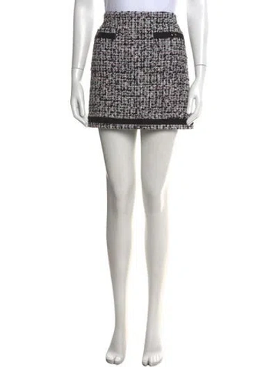 Pre-owned Chanel 2023 Mini Skirt In Black