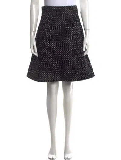 Pre-owned Chanel 2023 Mini Skirt In Black