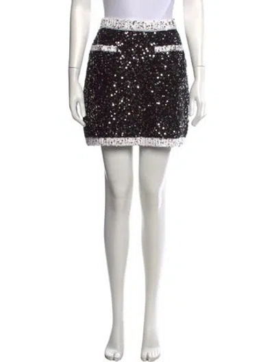 Pre-owned Chanel 2023 Mini Skirt In Black