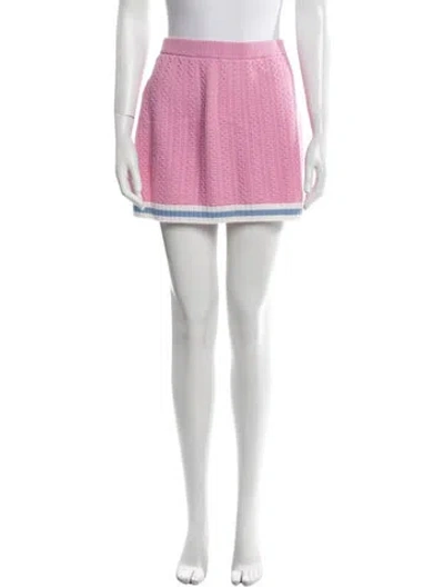 Pre-owned Chanel 2023 Mini Skirt In Pink