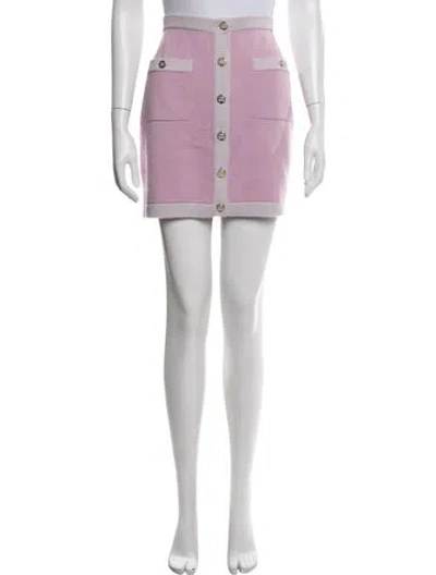 Pre-owned Chanel 2023 Mini Skirt In Purple