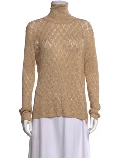 Pre-owned Chanel 2023 Paris-dakar Sweater In Metallic/neutrals