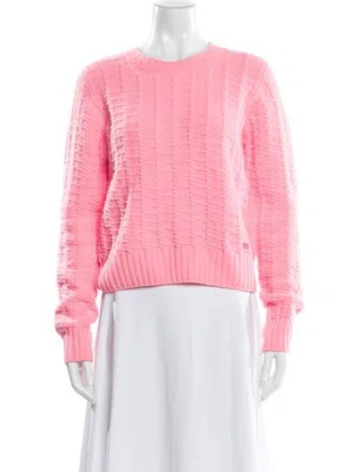 Pre-owned Chanel 2023 Paris-dakar Sweater In Pink