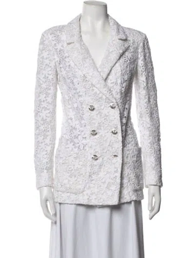 Pre-owned Chanel 2023 Paris-monte Blazer W/ Tags In Neutrals