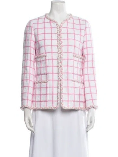 Pre-owned Chanel 2023 Paris-monte Carlo Blazer In Pink