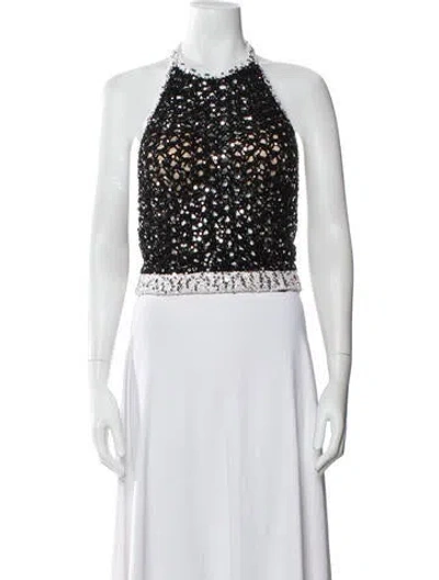 Pre-owned Chanel 2023 Paris-monte Carlo Crop Top In Multi