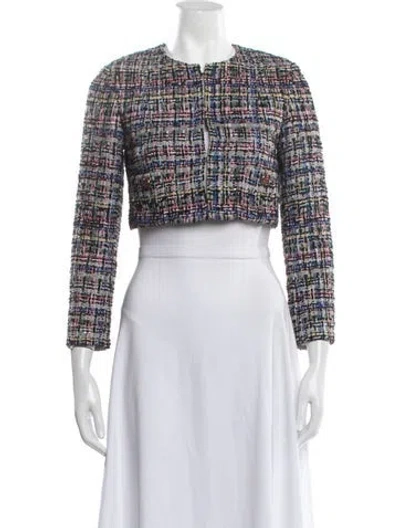 Pre-owned Chanel 2023 Paris-monte Carlo Jacket In Grey