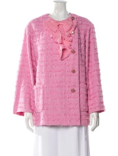 Pre-owned Chanel 2023 Paris-monte Carlo Jacket In Pink