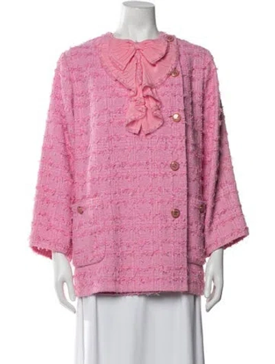 Pre-owned Chanel 2023 Paris-monte Carlo Jacket In Pink