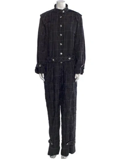 Pre-owned Chanel 2023 Paris-monte Carlo Jumpsuit W/ Tags In Black