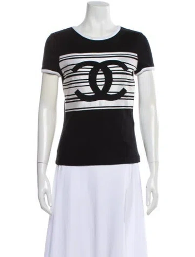 Pre-owned Chanel 2023 Paris-monte Carlo Sweater In Black