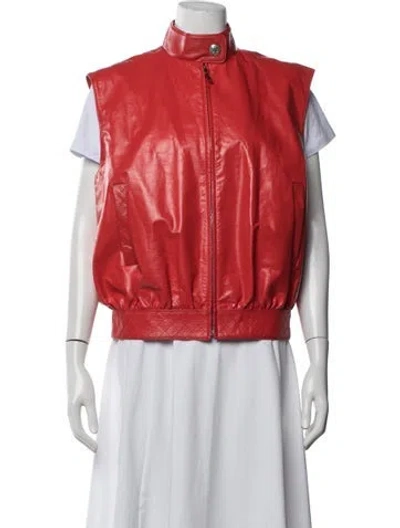 Pre-owned Chanel 2023 Paris-monte Carlo Vest In Red