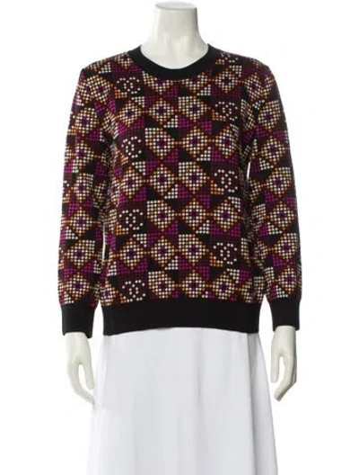 Pre-owned Chanel 2023 Printed Sweater In Multi