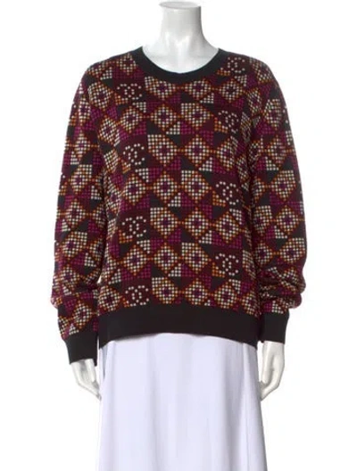 Pre-owned Chanel 2023 Printed Sweater W/ Tags In Multi
