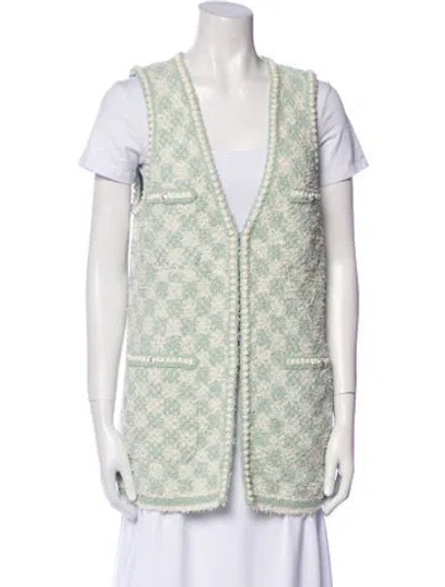 Pre-owned Chanel 2023 Printed Vest In Multi