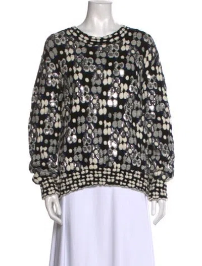 Pre-owned Chanel 2023 Silk Sweater W/ Tags In Multi