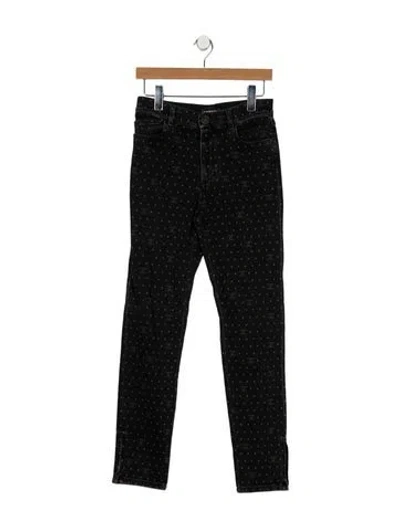 Pre-owned Chanel 2023 Skinny Leg Jeans In Black