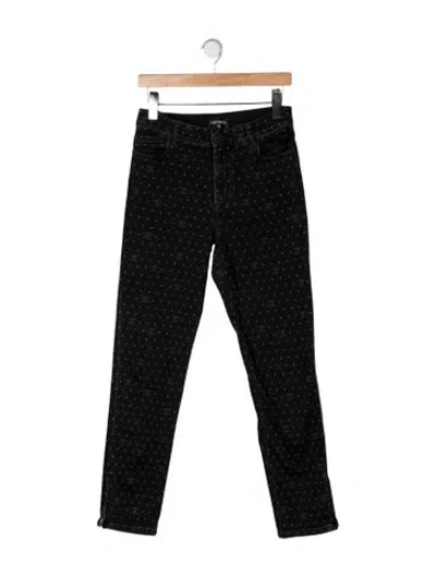 Pre-owned Chanel 2023 Skinny Leg Jeans In Black