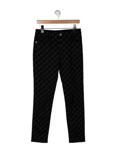 Pre-owned Chanel 2023 Skinny Leg Jeans In Black