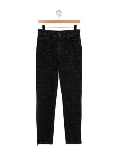 Pre-owned Chanel 2023 Skinny Leg Jeans In Gray
