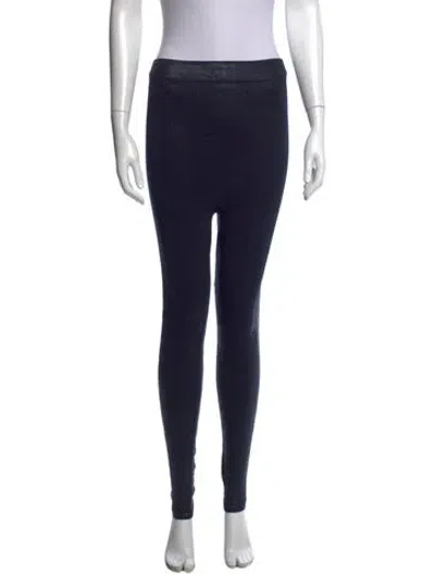 Pre-owned Chanel 2023 Skinny Leg Pants In Blue